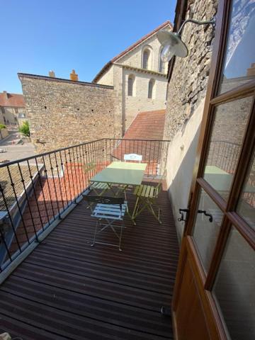 La Mansarde De L Abbaye Apartment Cluny Bagian luar foto